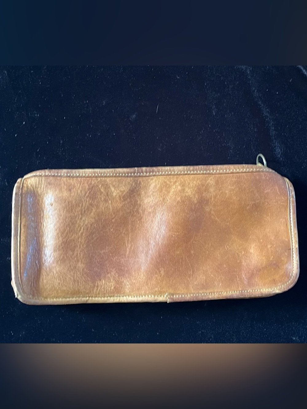 Coach Vintage Leather Zip Around Bag - AS IS